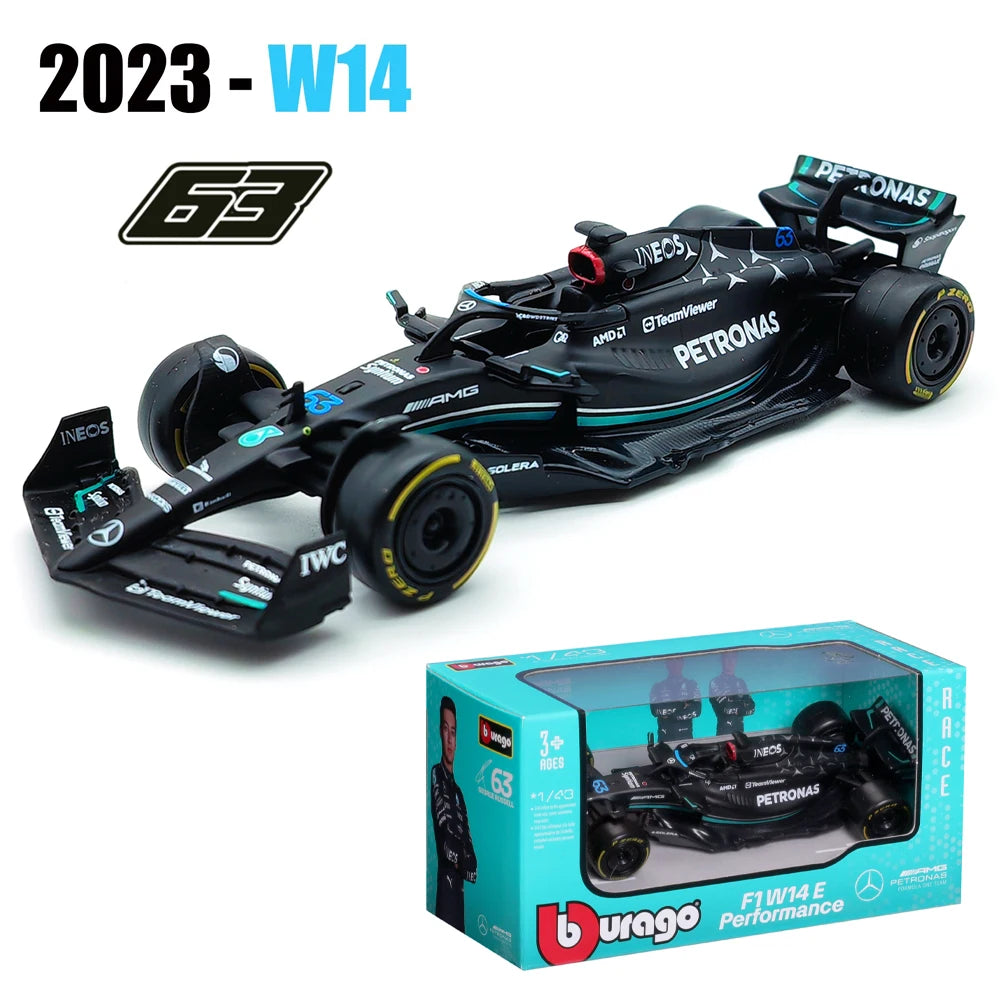 Mercedes AMG W15 W14 #44 #63 Scale 1:43 model