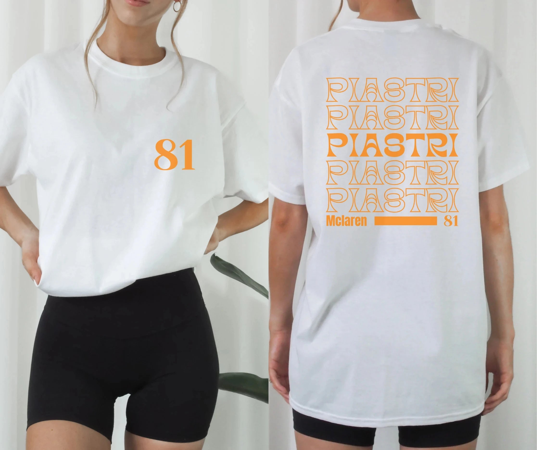 T-shirt Oscar Piastri Formula One Mclaren 2025