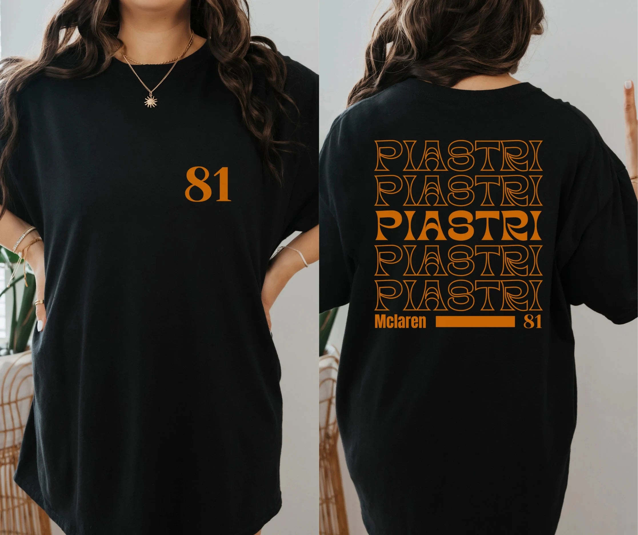 T-shirt Oscar Piastri Formula One Mclaren 2025