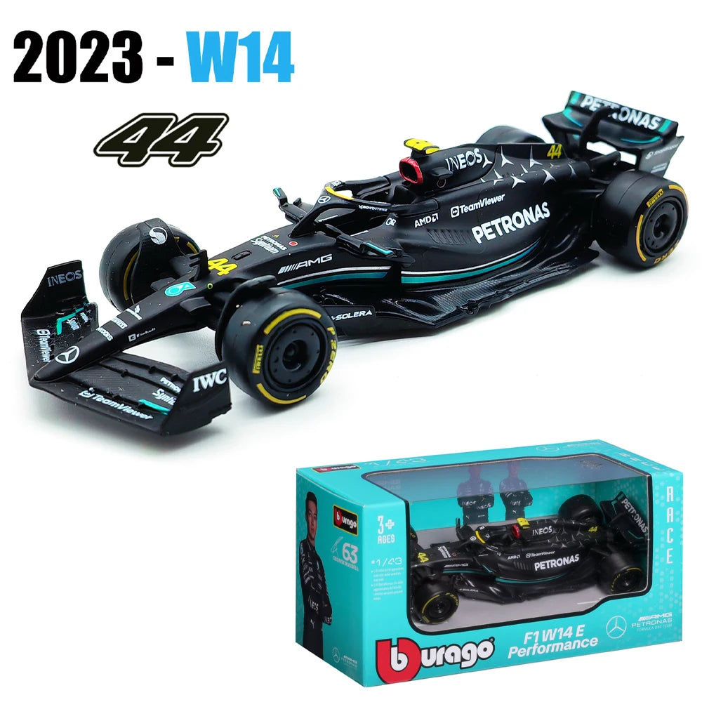 Mercedes AMG W15 W14 #44 #63 Scale 1:43 model